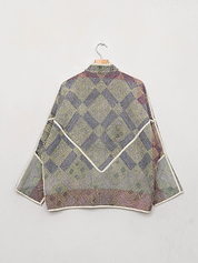 The Ladhiya Quilted Patchwork Kantha Jacket Wholesale