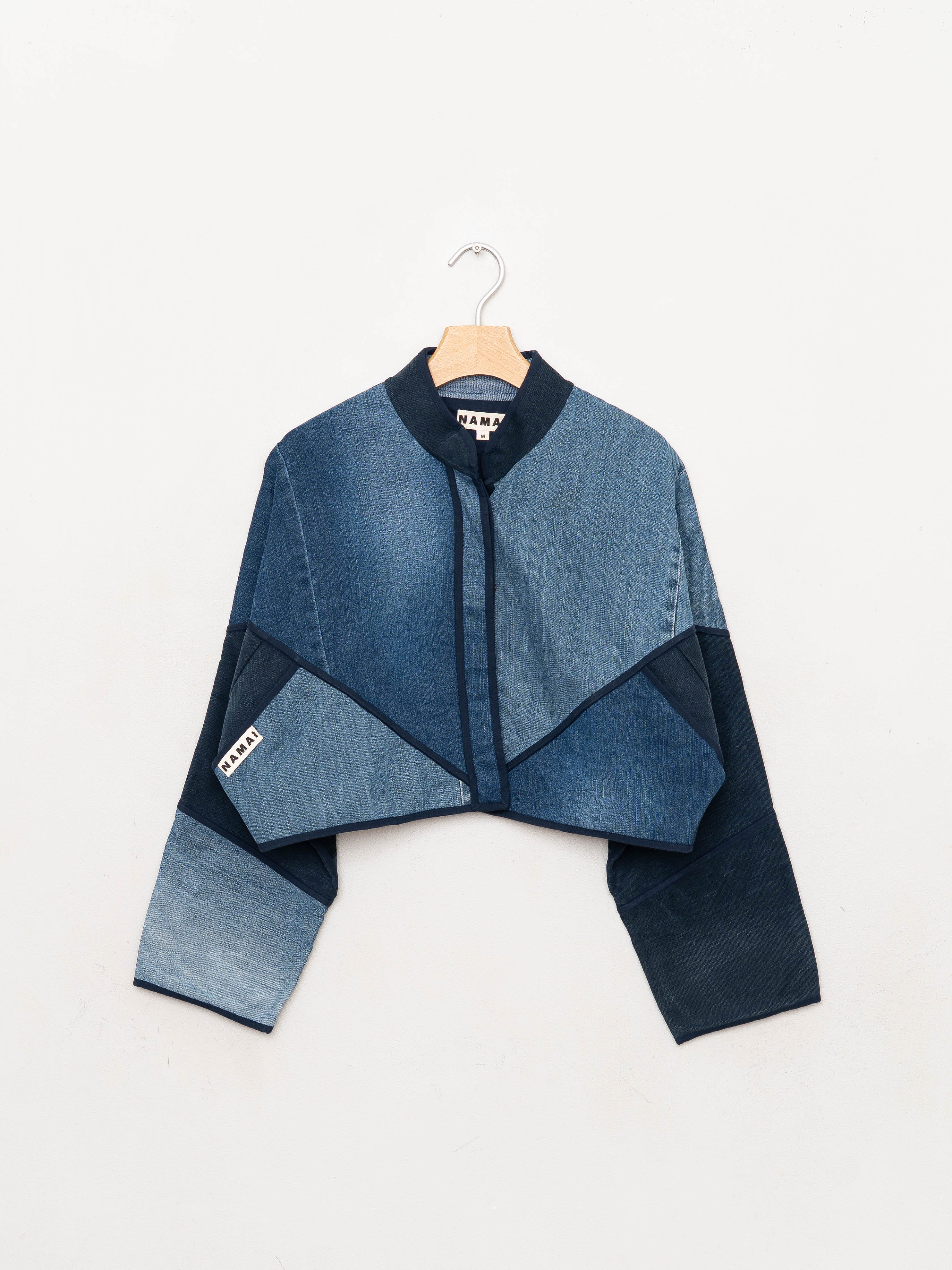 The Kaira Cropped Denim Jacket - Medium