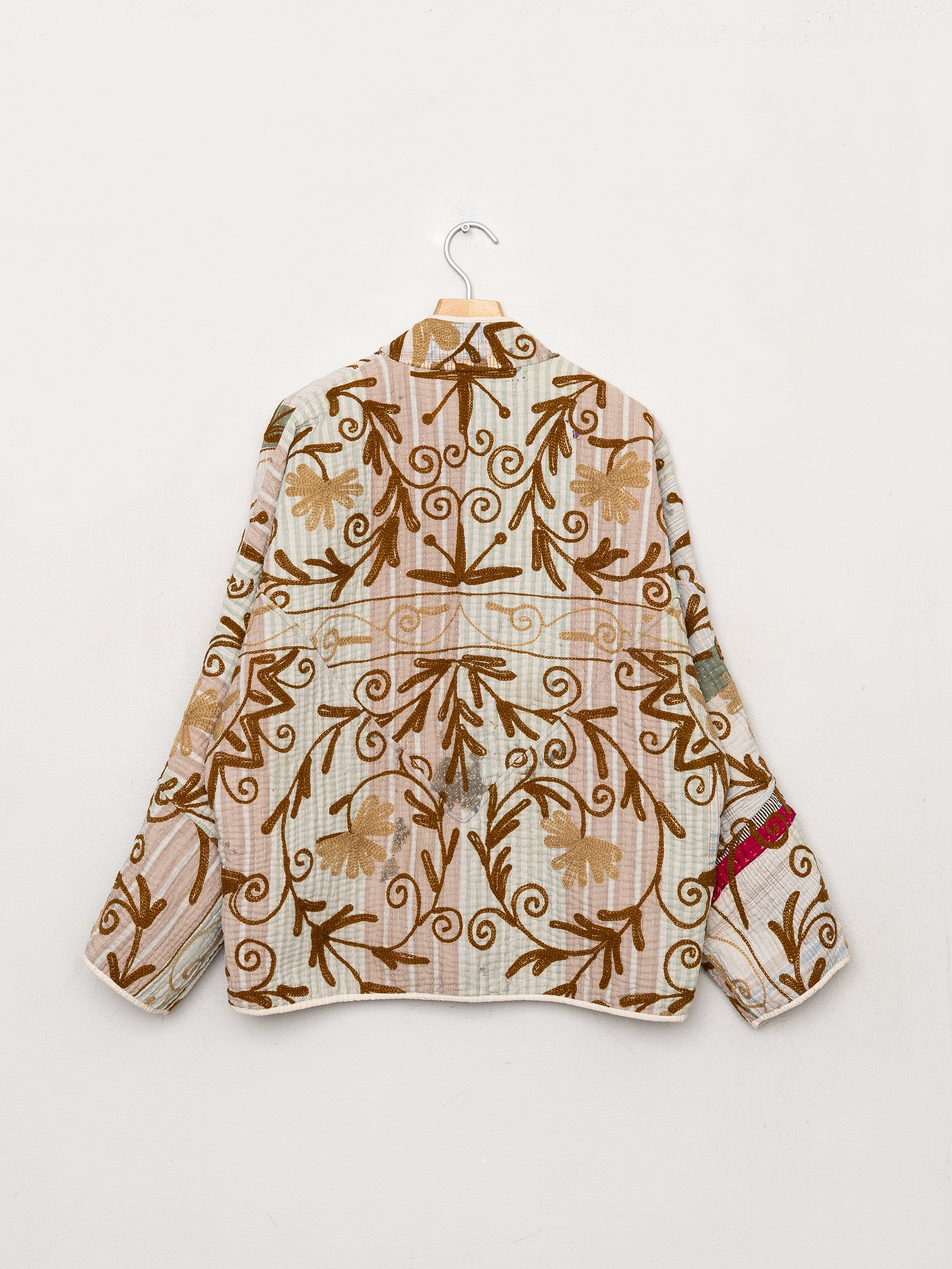 The Ladhiya Suzani Quilted Kantha Jacket
