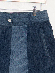 The Nadi Denim Flared Culotte Jeans - Medium