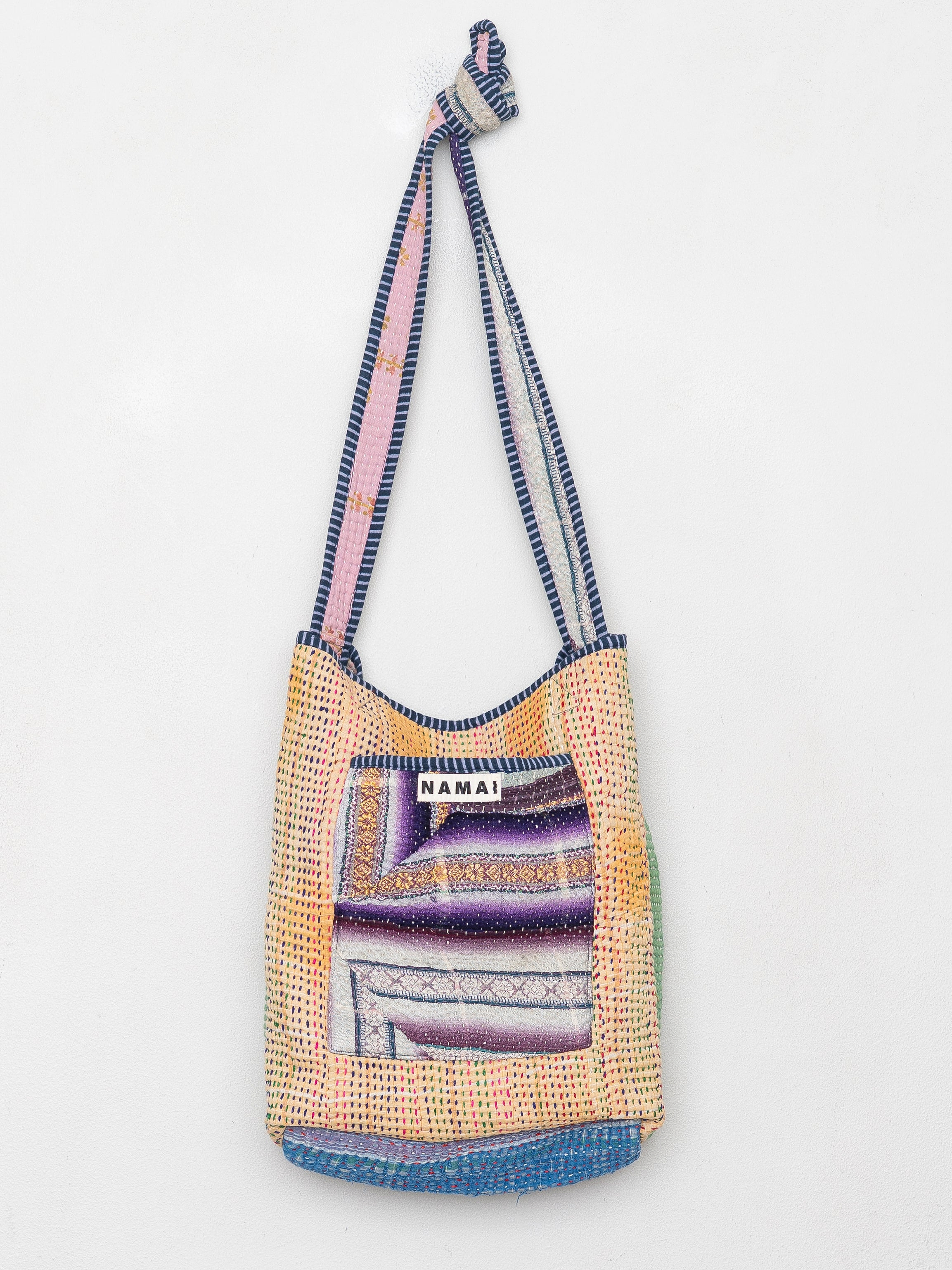 The Xoti II Zero-Waste Quilted Kantha Bag