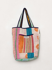 The Xoti II Zero-Waste Quilted Kantha Bag