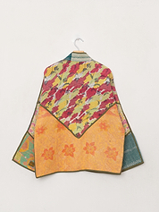 The Ladhiya Quilted Patchwork Kantha Jacket