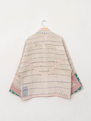 The Ladhiya Quilted Patchwork Kantha Jacket