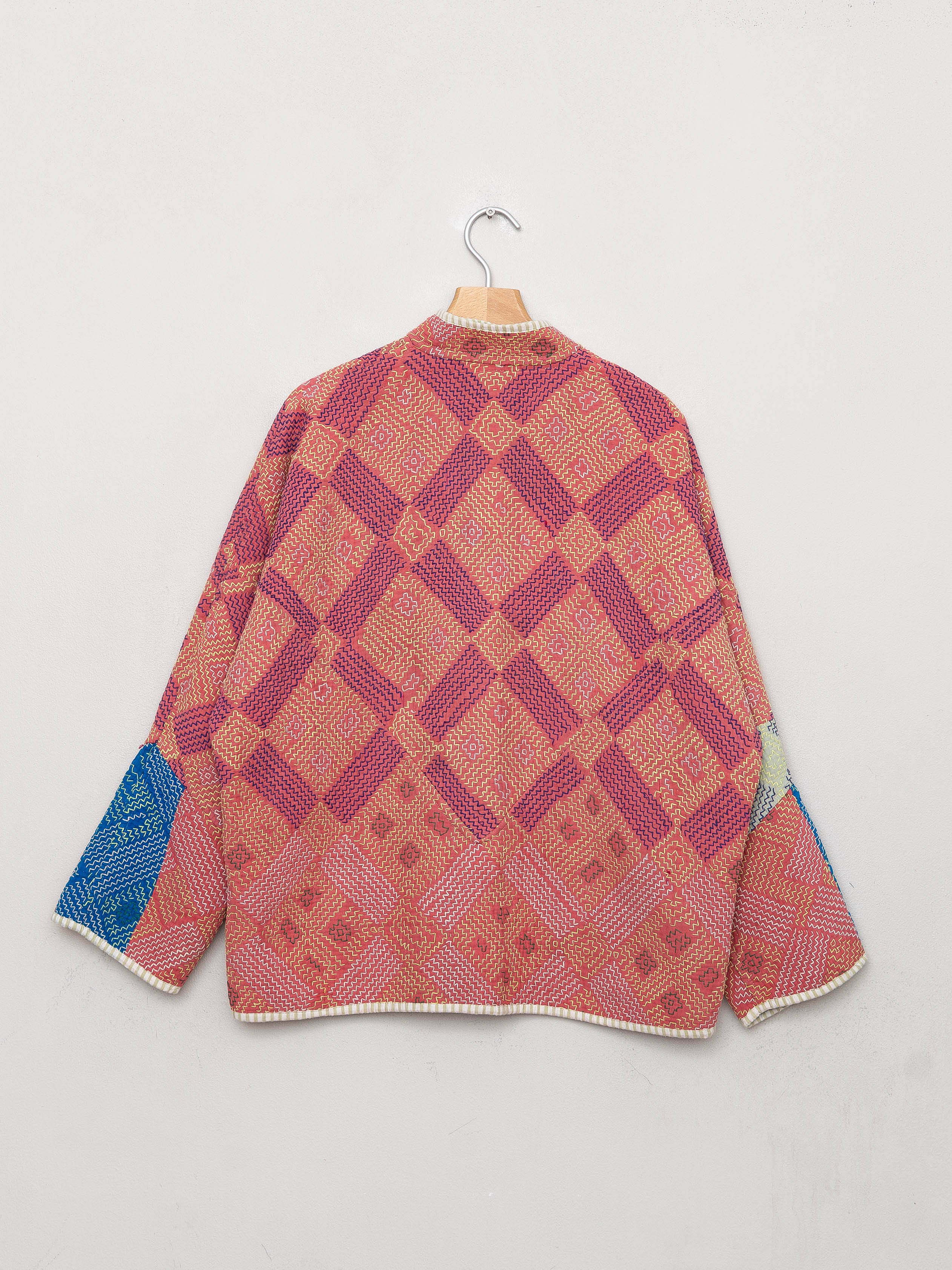 The Ladhiya Quilted Patchwork Kantha Jacket Wholesale