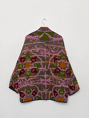 The Narmada Suzani Quilted Kantha Jacket