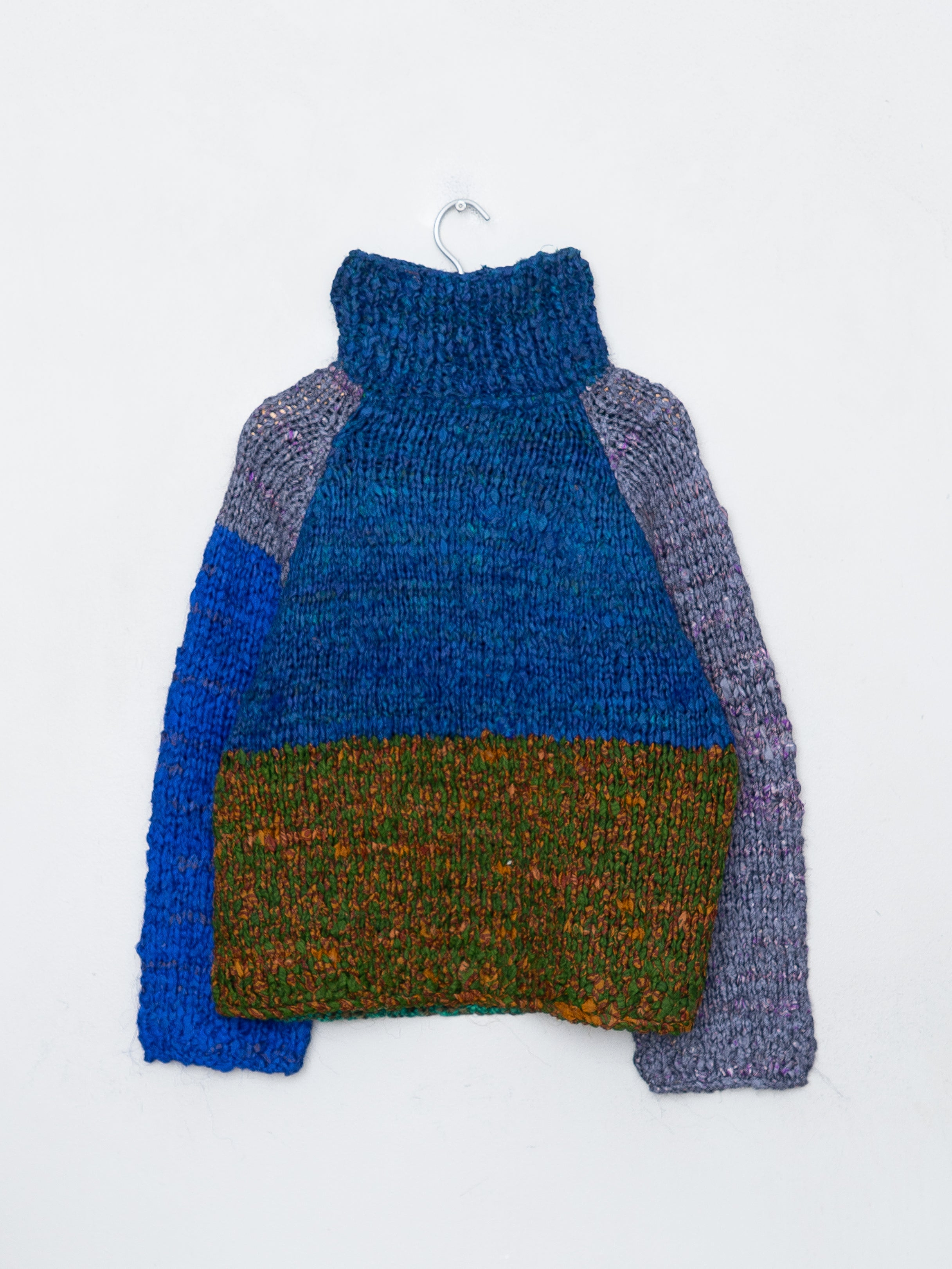 The Vishnu Knitted Silk Roll-Neck Sweater