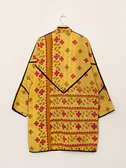 The Sai Quilted Patchwork Kantha Coat