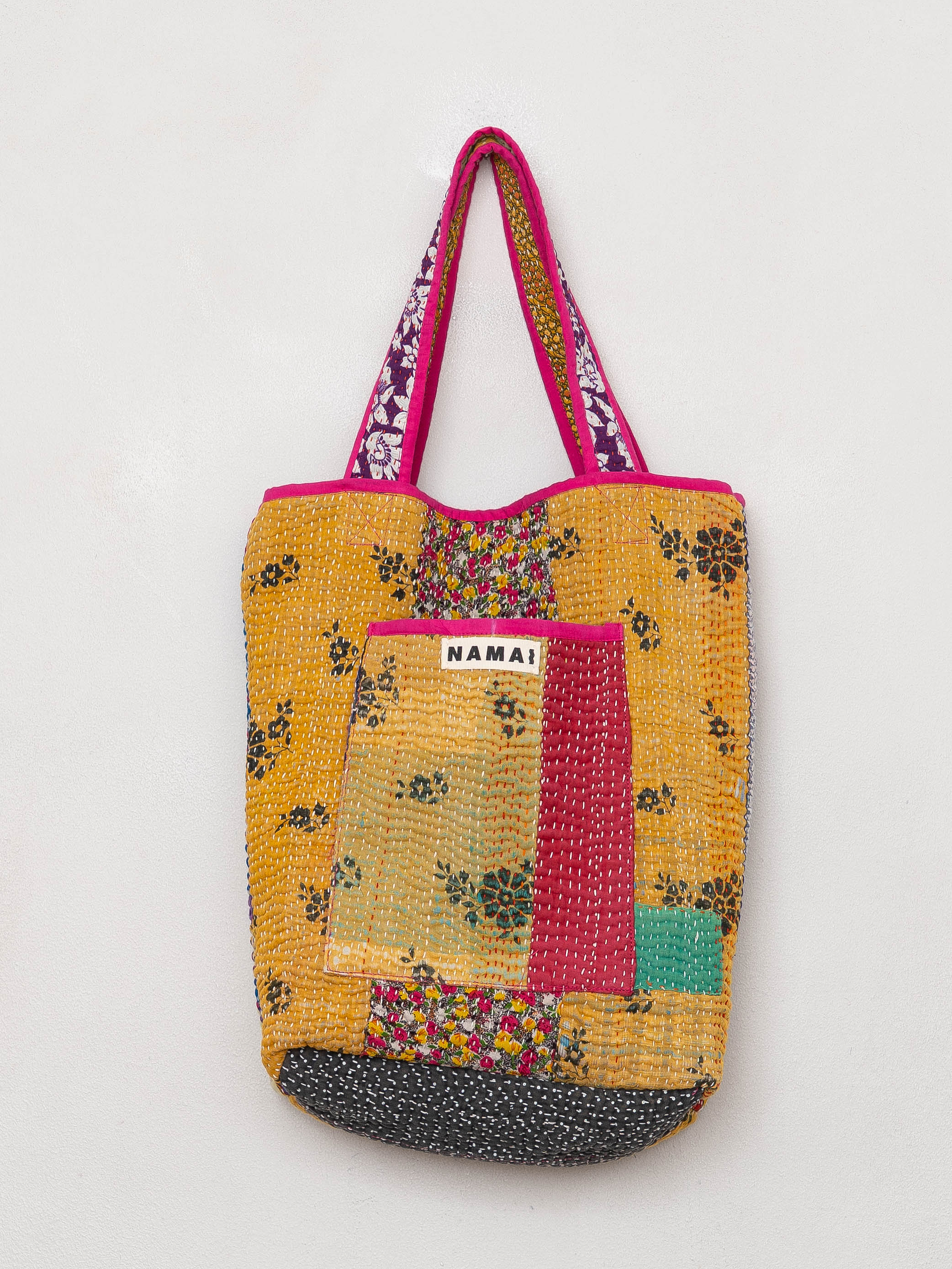 The Xoti II Zero-Waste Quilted Kantha Bag