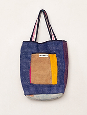 The Xoti II Zero-Waste Quilted Kantha Bag