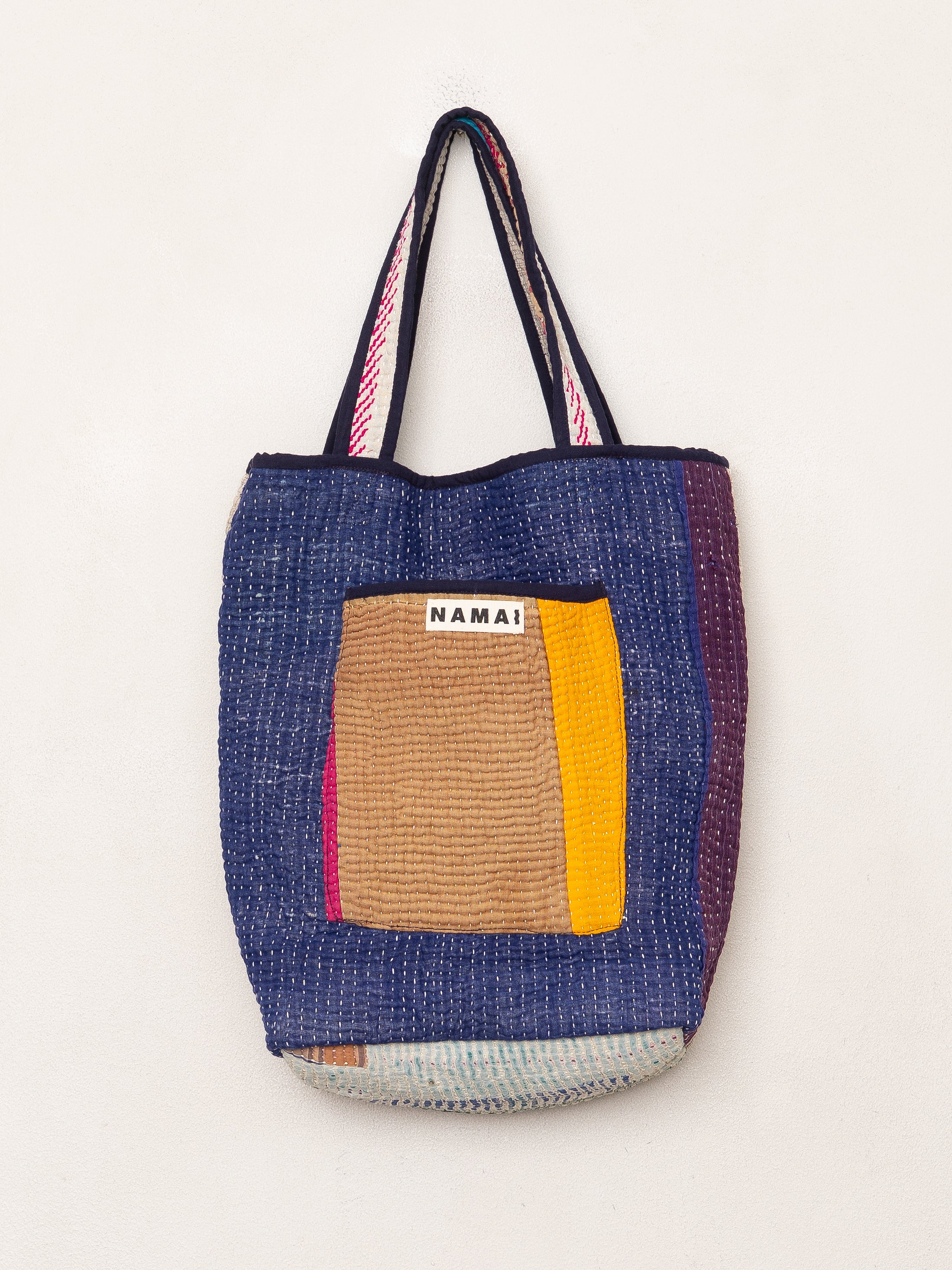 The Xoti II Zero-Waste Quilted Kantha Bag