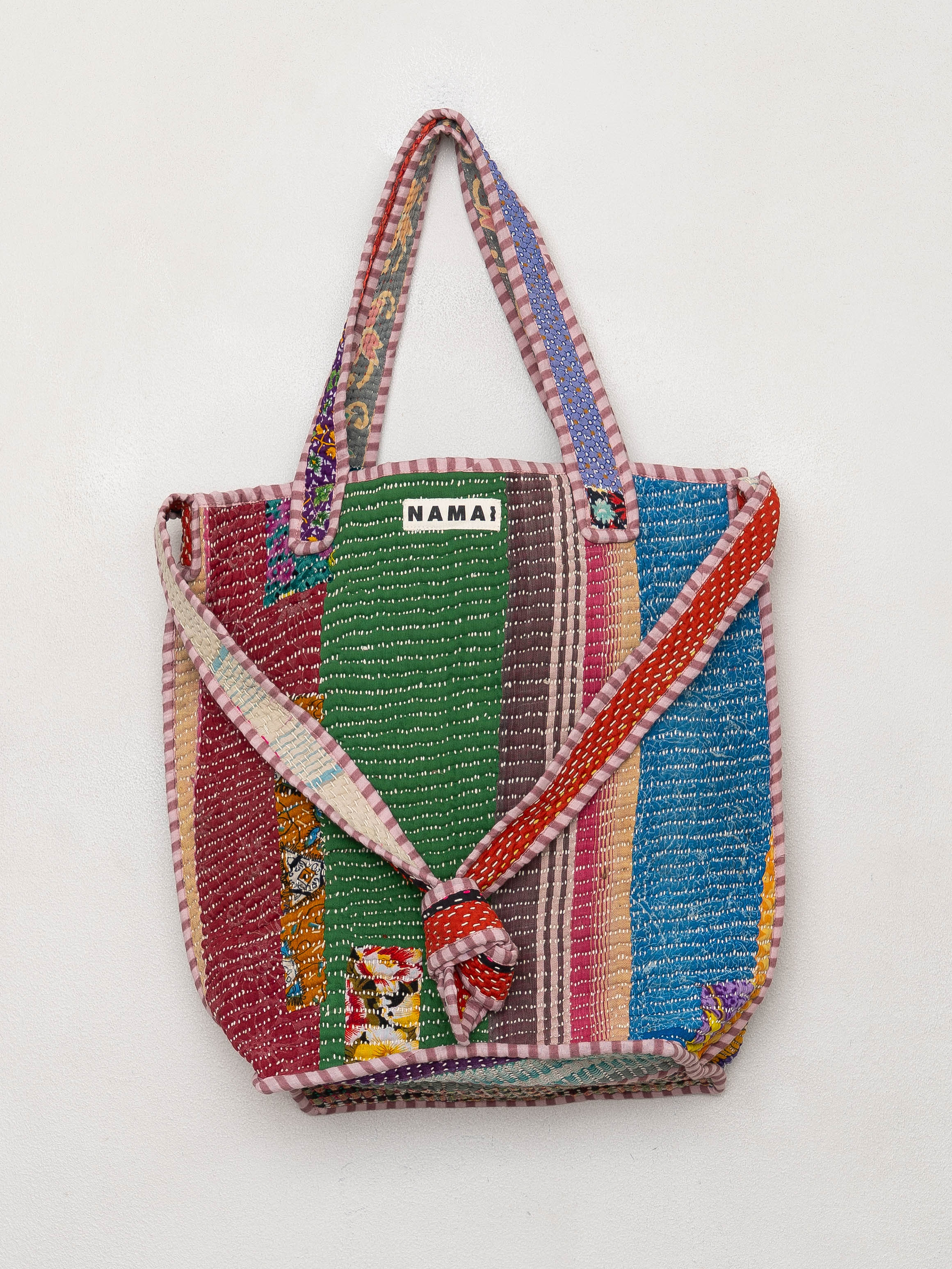 The Xoti II Zero-Waste Quilted Kantha Bag