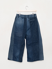 The Nadi Denim Flared Culotte Jeans - Medium
