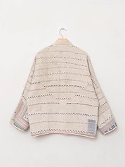The Ladhiya Quilted Patchwork Kantha Jacket