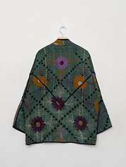 The Narmada Suzani Quilted Kantha Jacket