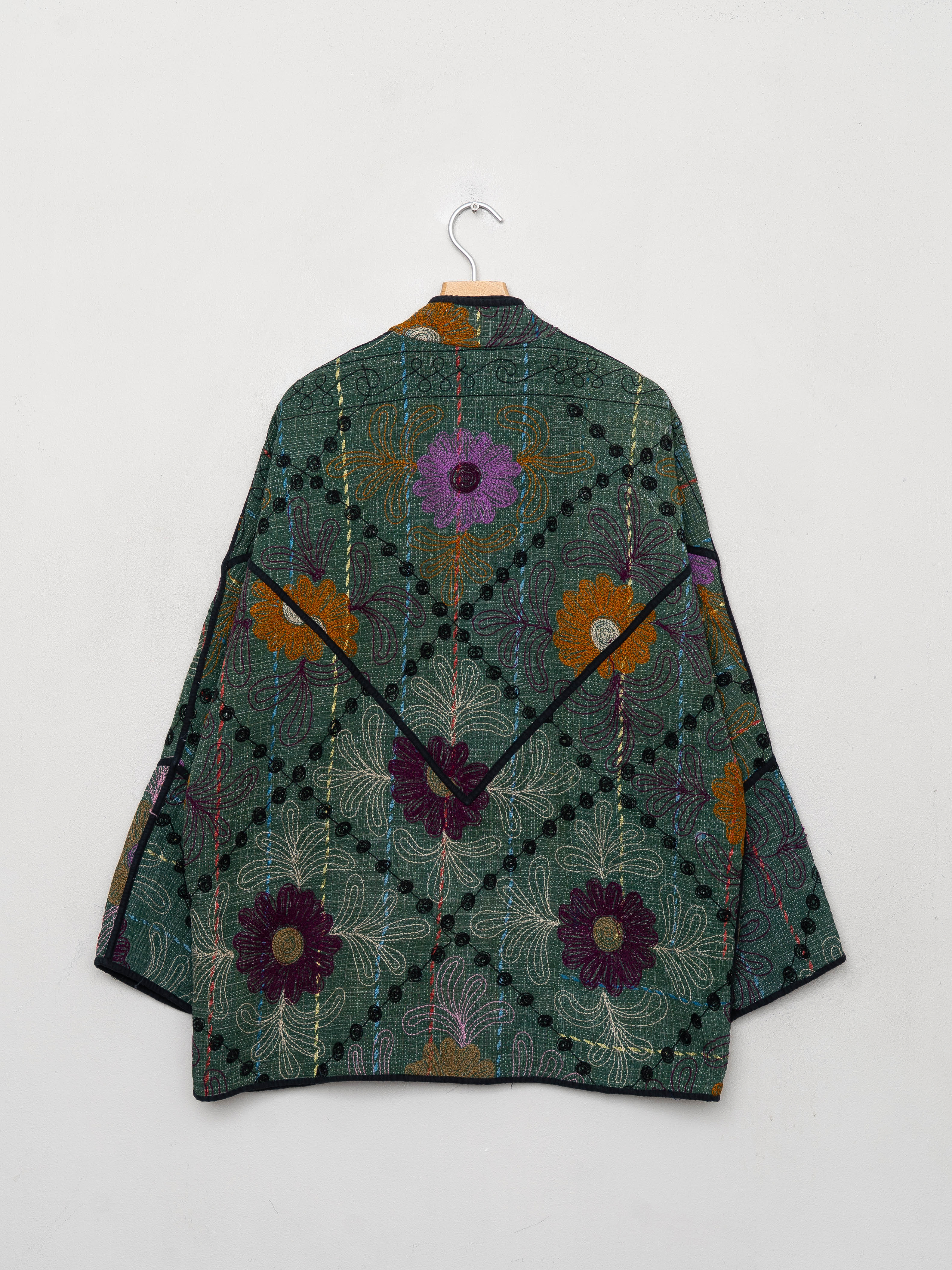 The Narmada Suzani Quilted Kantha Jacket