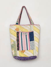 The Xoti II Zero-Waste Quilted Kantha Bag