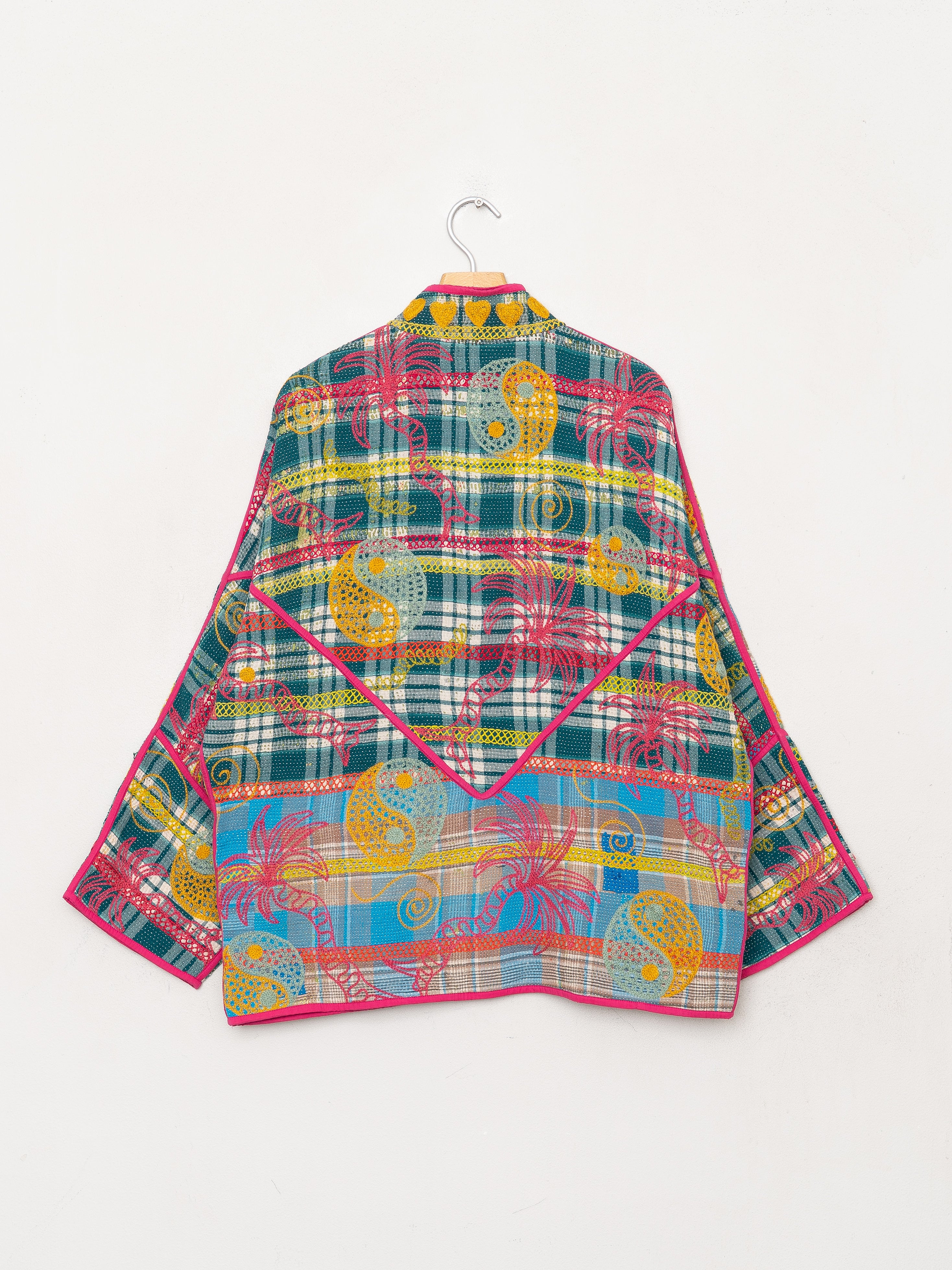 The Ladhiya Suzani Quilted Kantha Jacket