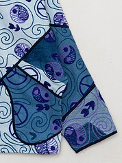 The Ladhiya Denim Suzani Jacket - Small