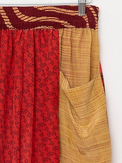 The Nayan Pant - Small - Upcycled Silk