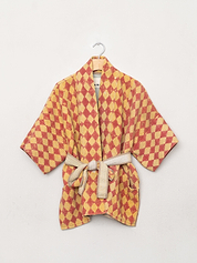 The Gita Short Sleeve Quilted Jacket