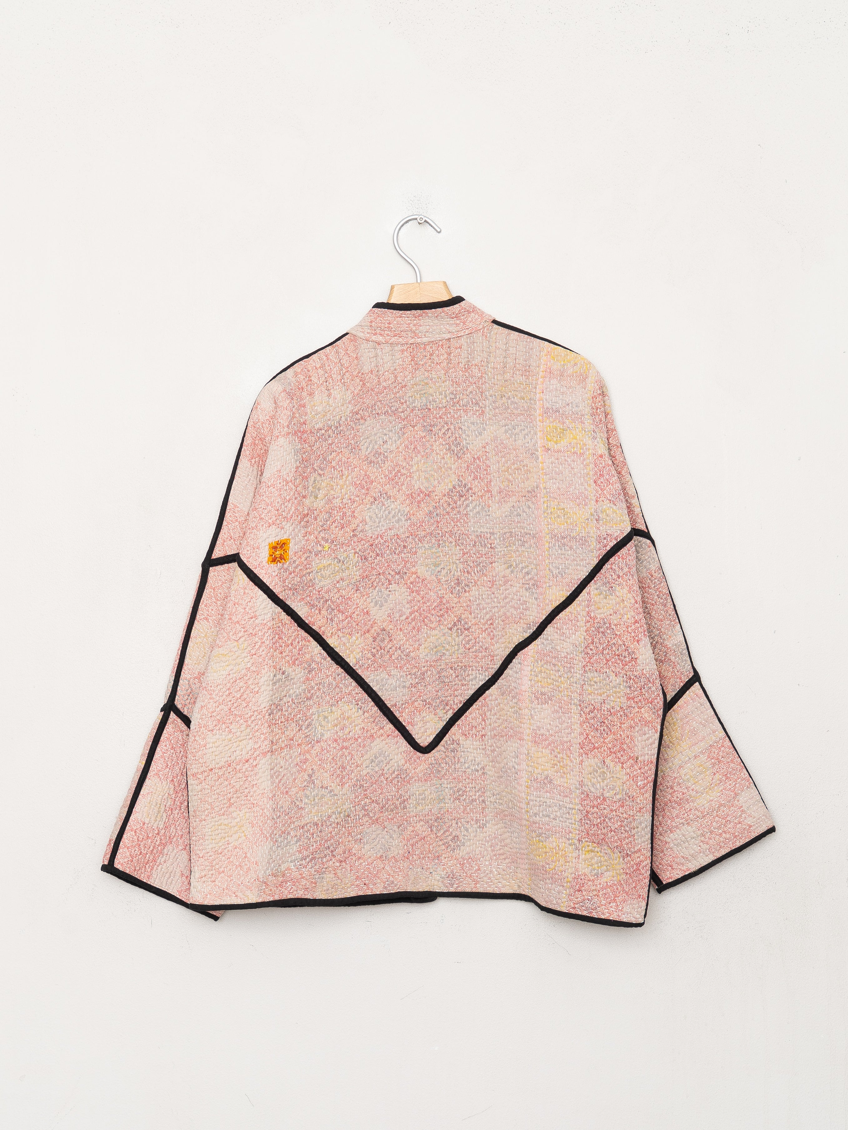 The Ladhiya Quilted Patchwork Kantha Jacket