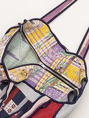 The Raksa Quilted Kantha Bag