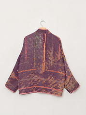 The Ladhiya Quilted Patchwork Kantha Jacket