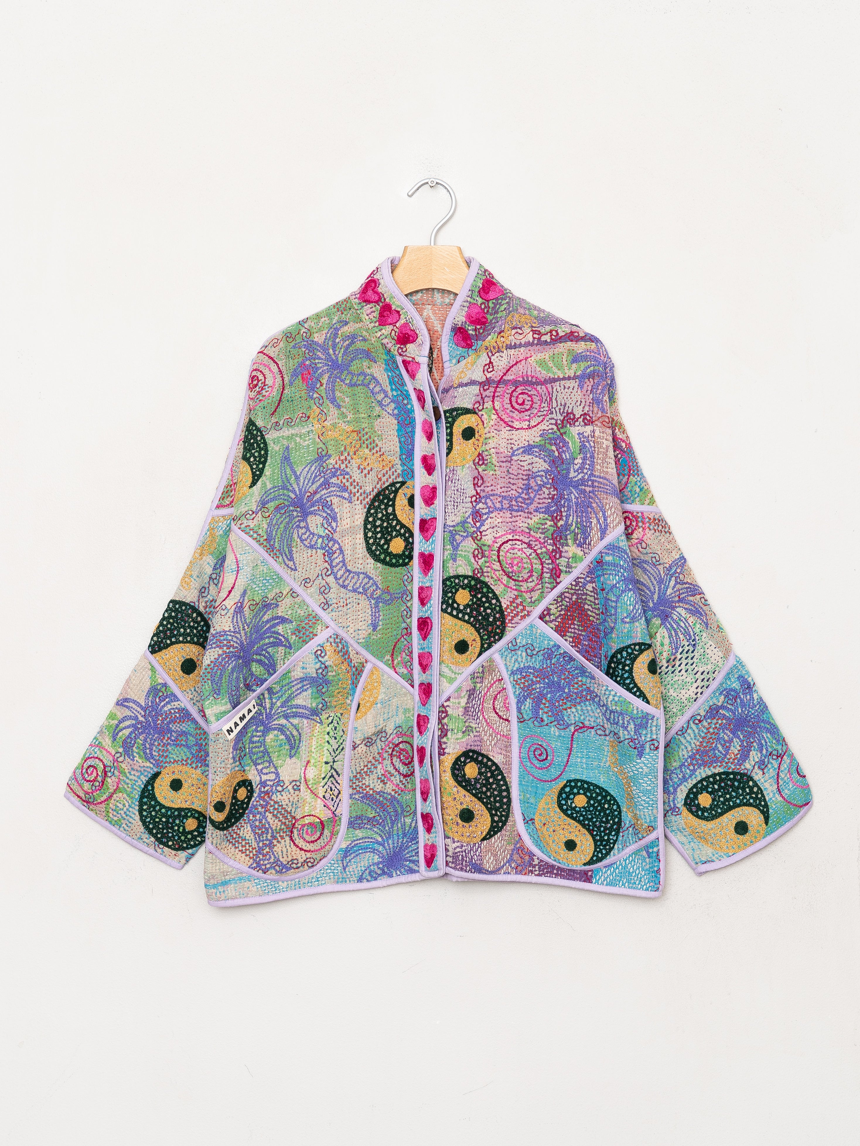 The Ladhiya Suzani Quilted Kantha Jacket