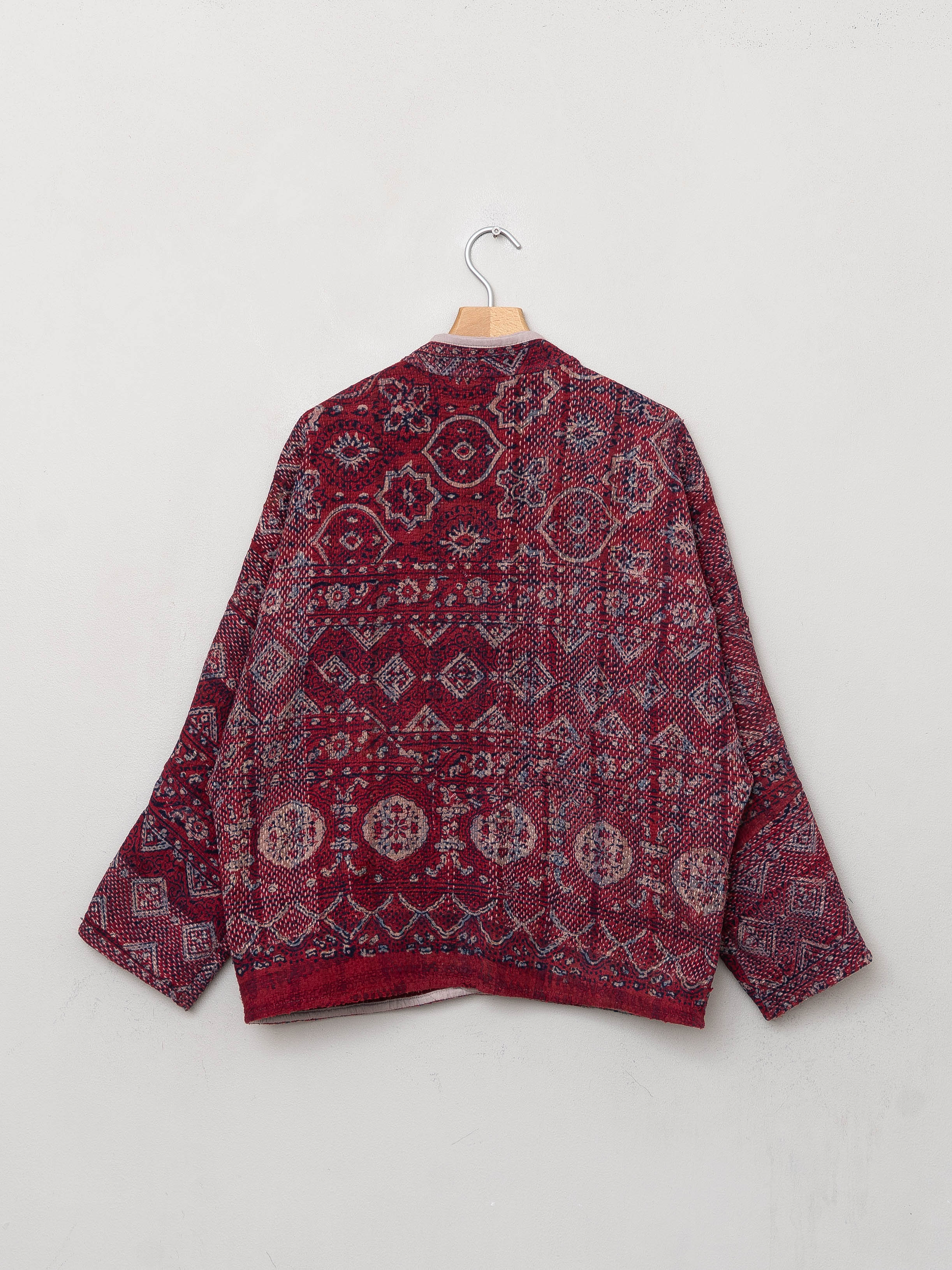 The Ladhiya Petite Quilted Patchwork Kantha Jacket
