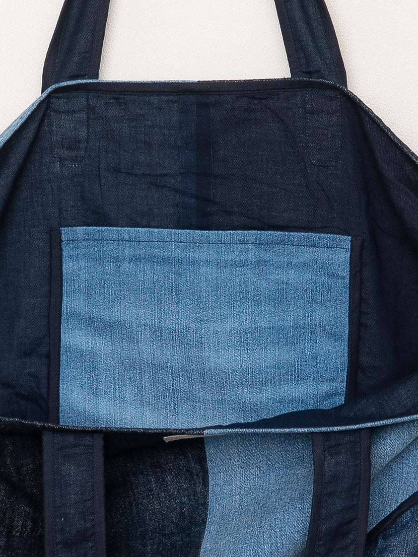 The Pasha Carryall Denim Tote Bag