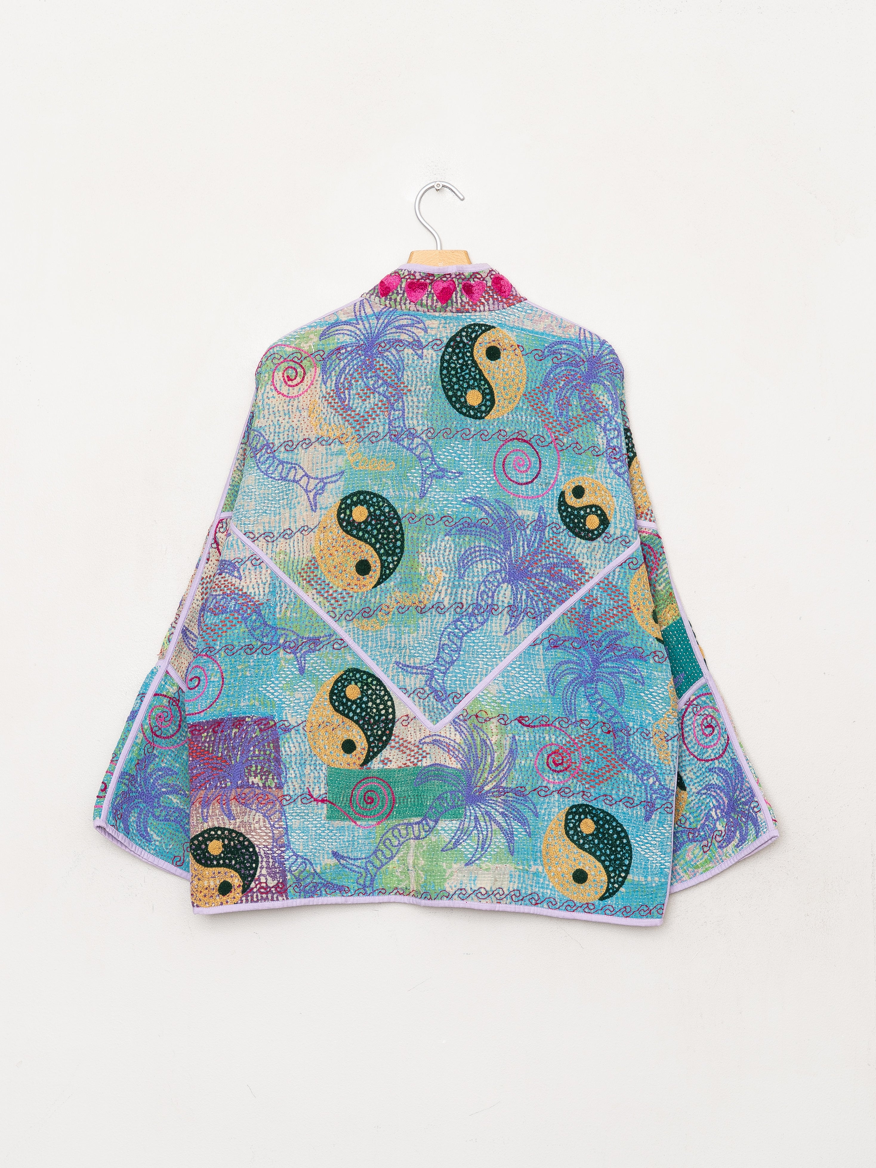 The Ladhiya Suzani Quilted Kantha Jacket