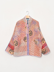 The Ladhiya Suzani Quilted Kantha Jacket