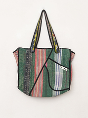 The Raksa Quilted Kantha Bag