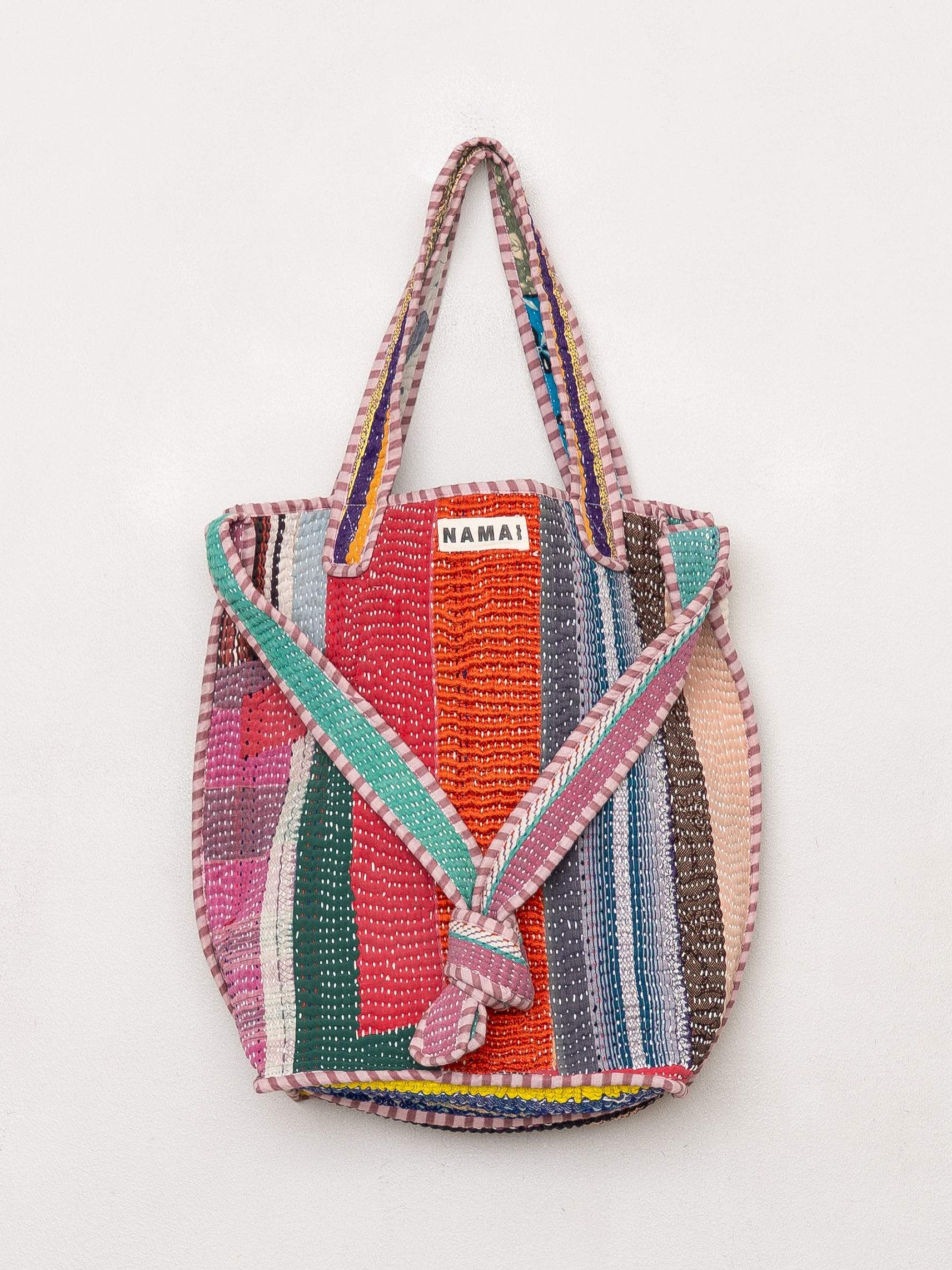 The Xoti II Zero-Waste Quilted Kantha Bag