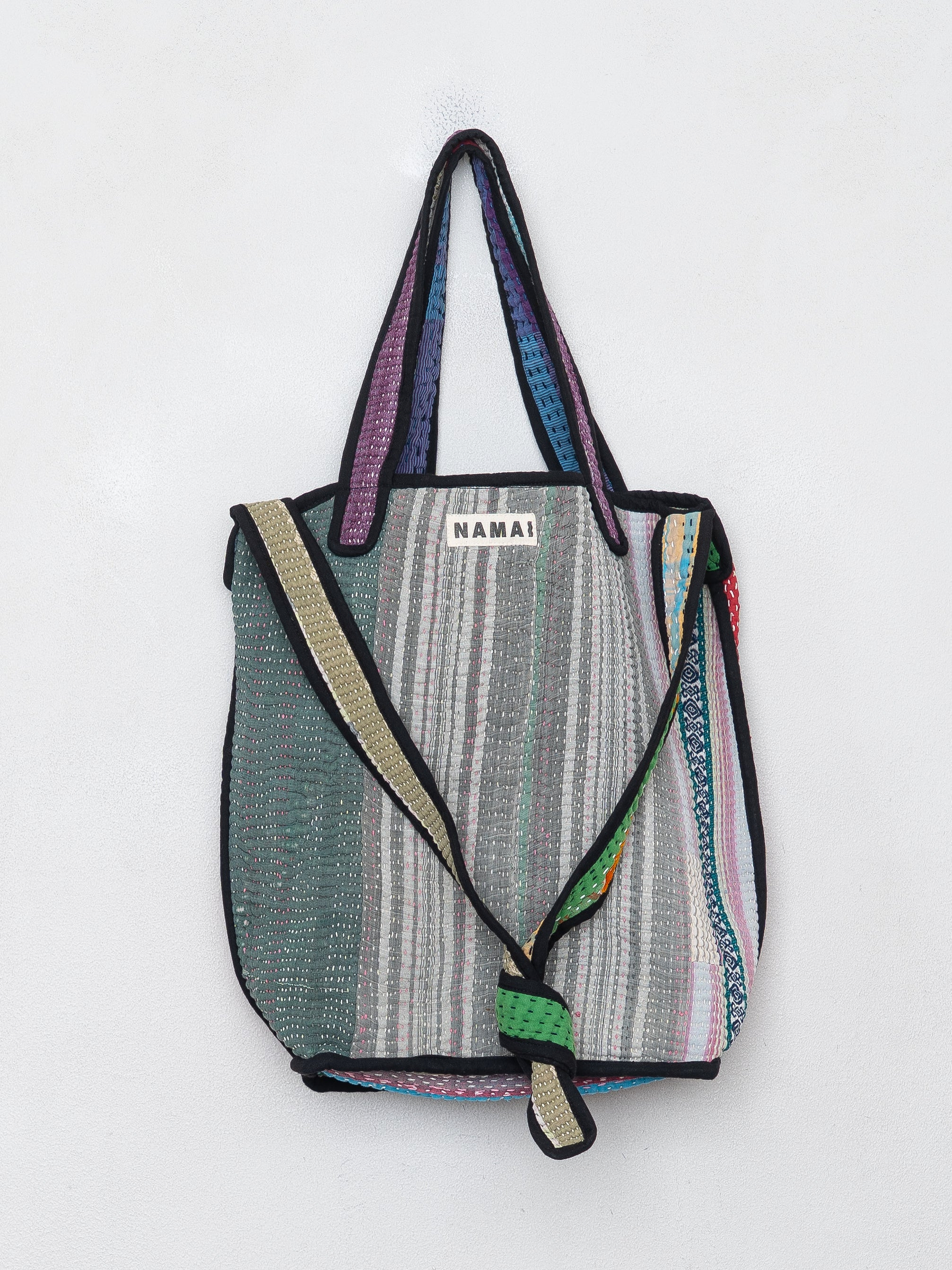 The Xoti II Zero-Waste Quilted Kantha Bag