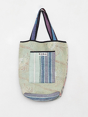 The Xoti II Zero-Waste Quilted Kantha Bag