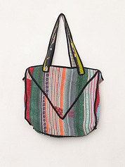 The Raksa Quilted Kantha Bag
