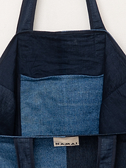 The Pasha Carryall Denim Tote Bag