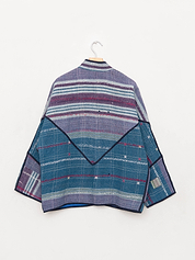The Ladhiya Quilted Patchwork Kantha Jacket