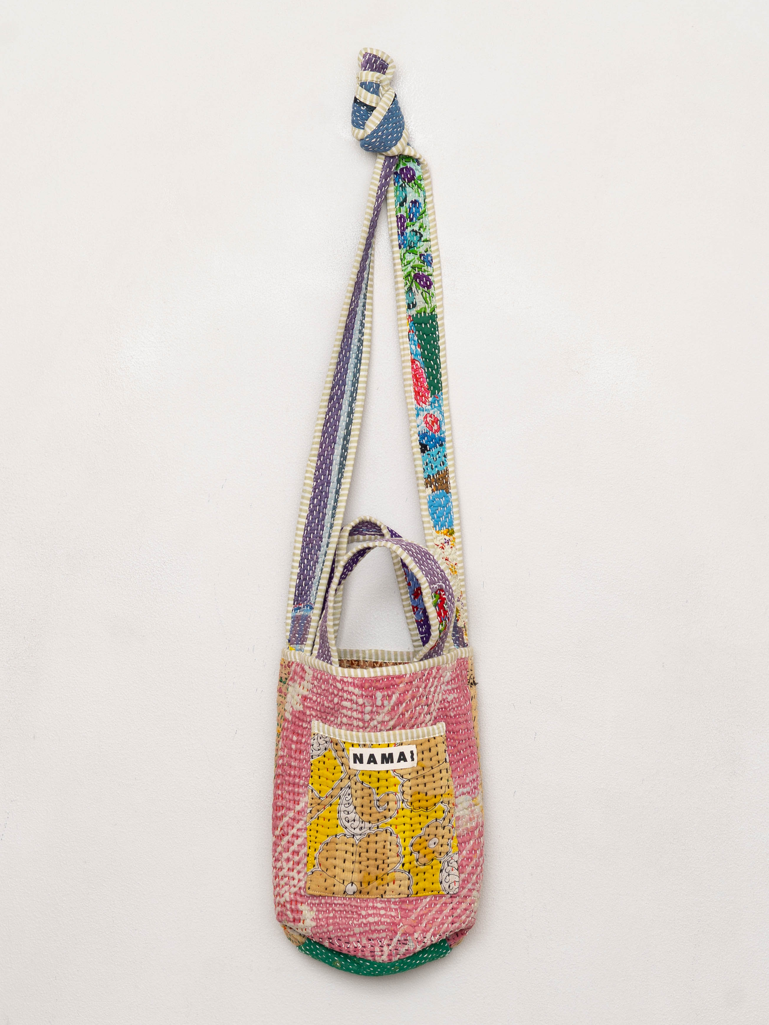 The Xoti Mini Zero-Waste Quilted Kantha Bag