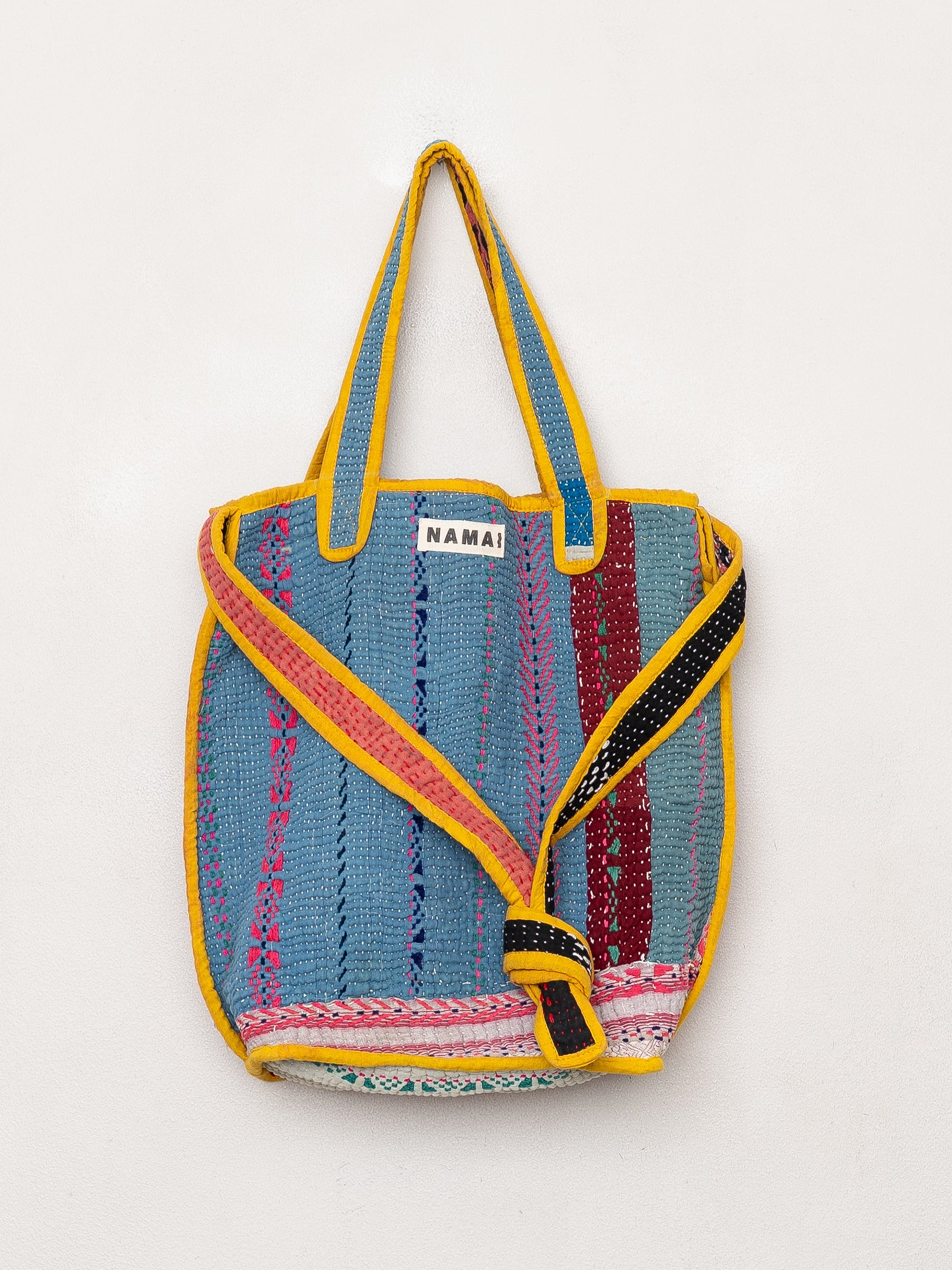 The Xoti II Zero-Waste Quilted Kantha Bag