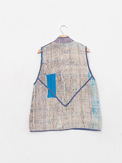 The Ladhiya Quilted Patchwork Kantha Vest