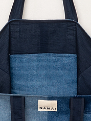The Pasha Carryall Denim Tote Bag