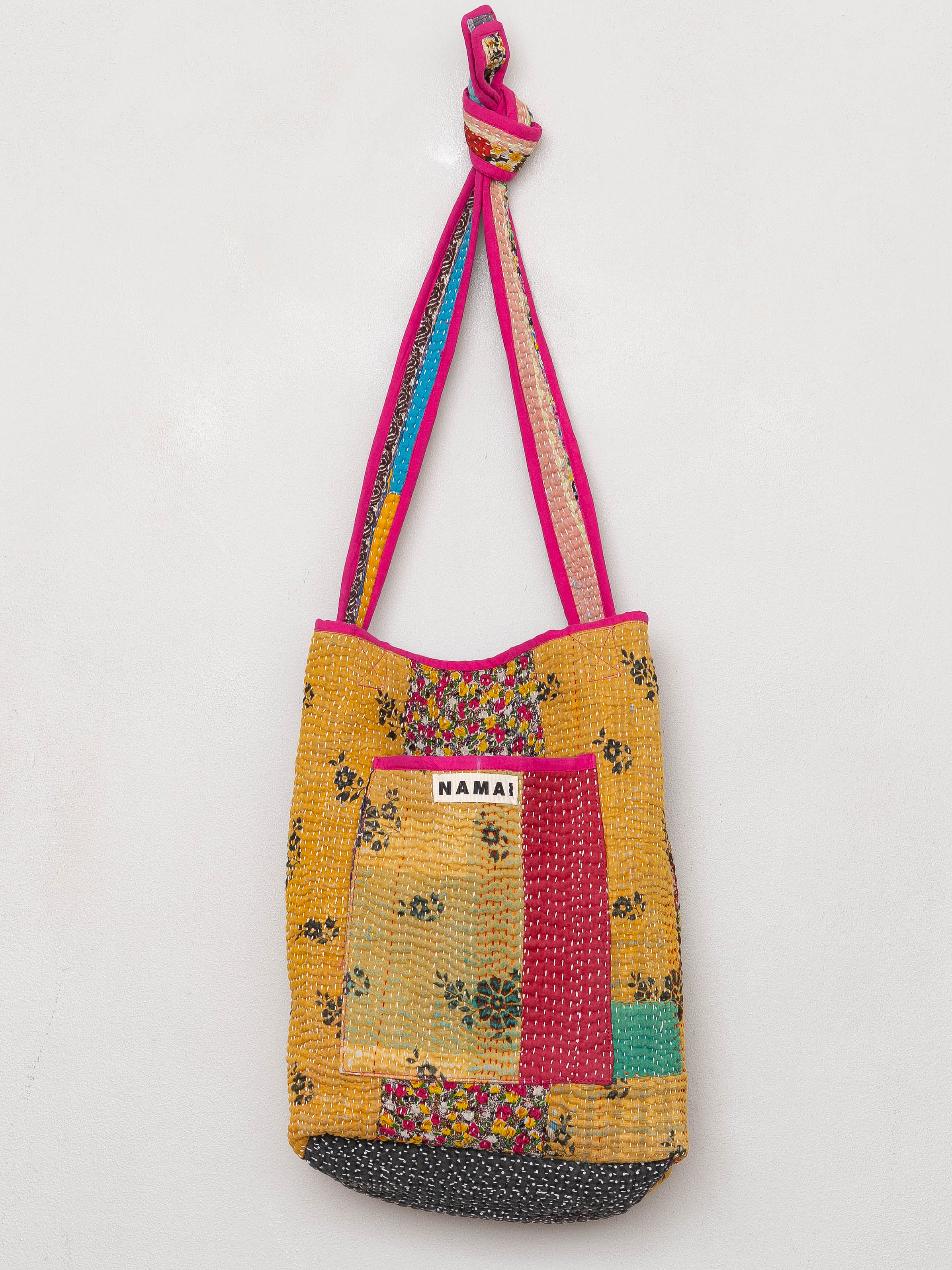 The Xoti II Zero-Waste Quilted Kantha Bag