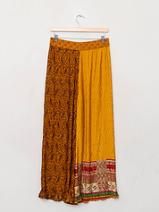 The Tanvi Upcycled Pleated Pant - Medium