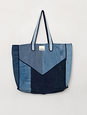 The Pasha Carryall Denim Tote Bag