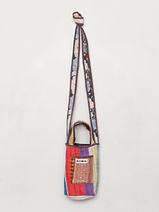 The Xoti Mini Zero-Waste Quilted Kantha Bag