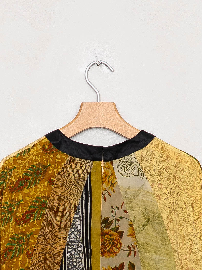 The Simmy Long Dress  - One Size - Upcycled Silk