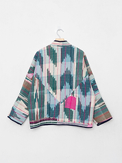 The Ladhiya Quilted Patchwork Kantha Jacket